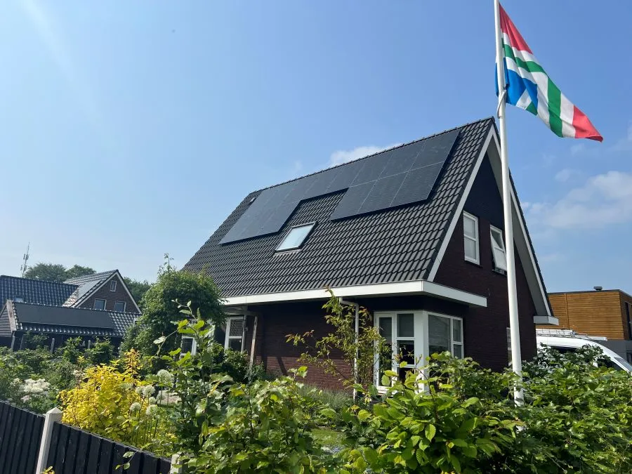 Glas glas bi facil zonnepanelen