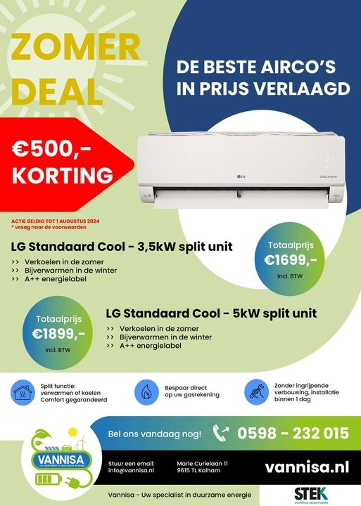 airco zomerdeal